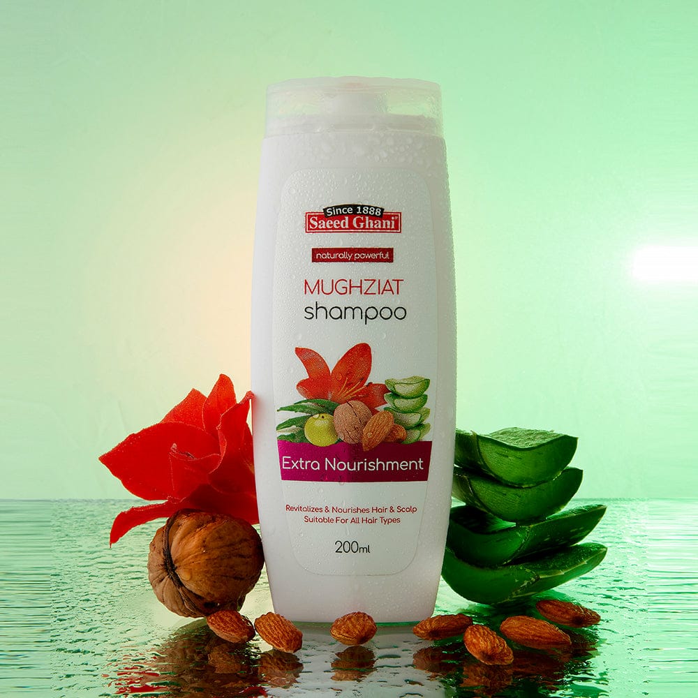 Saeed Ghani Since 1888 Naturally Powerful Mughziat Shampoo Extra Nourishment 200ml