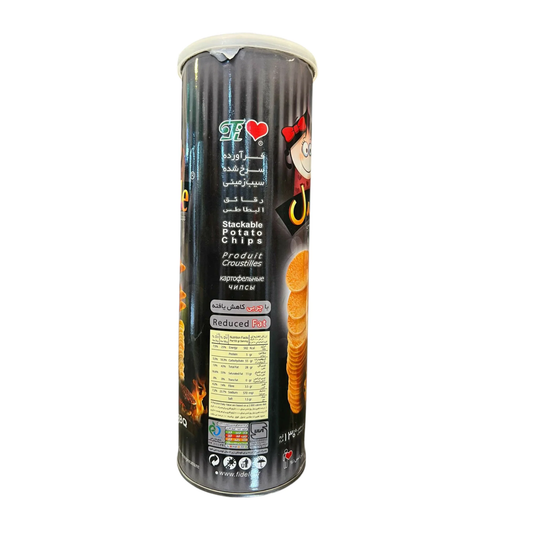 Fidele BBQ Stackable Potato Chips | 130g | Reduced Fat
