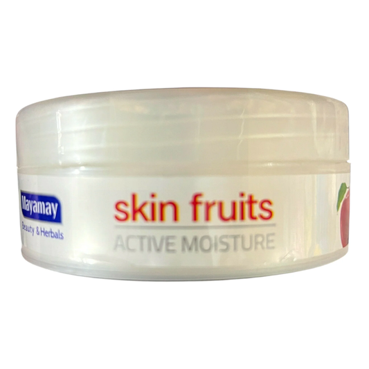 Mayamay Skin Fruits Active Moisture Cream | 220ml | Apple Fragrance | Pure Coconut Oil | IFDA Certified | Made in Iran