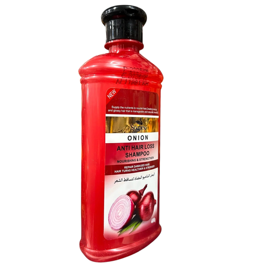 Soapex Onion Anti Hair Loss Shampoo | 400g | Nourishing & Strengthen | Repair Damaged Hair | Made in Iran