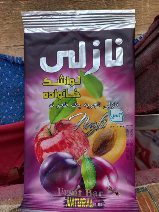 Nazli Family Fruit Bar - Mix Fruit Lavashak (Pack of 3)