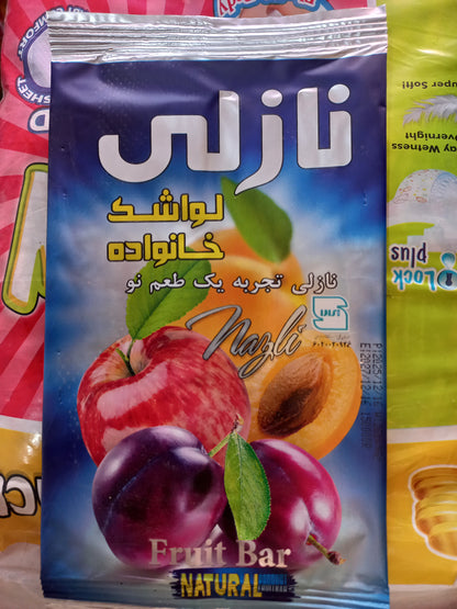 Nazli Family Fruit Bar - Mix Fruit Lavashak (Pack of 3)