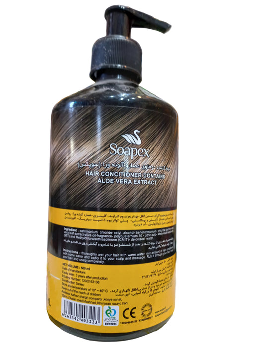 Soapex Hair Booster Moisturizing & Smooth Conditioner with Aloe Vera Extract - 500ml