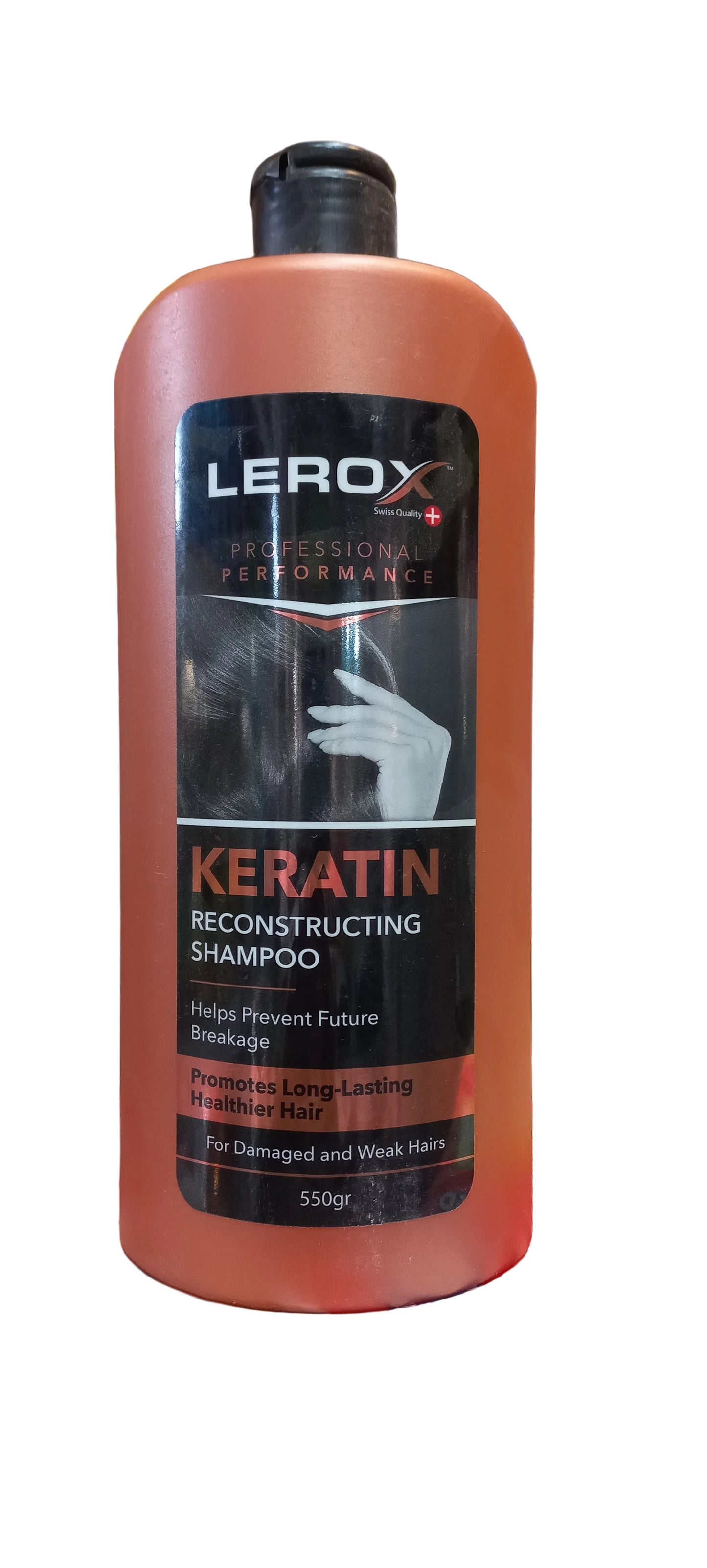 Lerox Keratin Reconstructing Shampoo - Damaged & Weak Hair - 550g