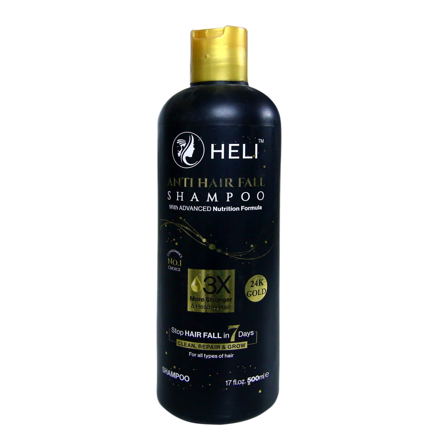 Heli Anti Hair Fall Shampoo with Advanced Nutrition Formula 500ml