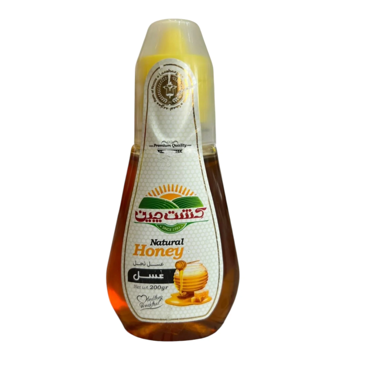 Kesht Chin Natural Honey | 200g | Pure Honey | Squeeze Bottle | Since 1984