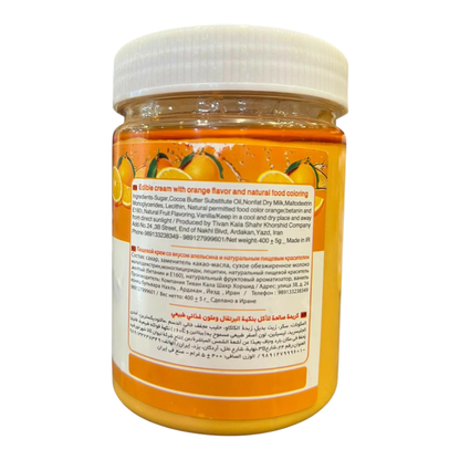 Sun Tivan Orange Cream | 400g | Edible Cream with Orange Flavor