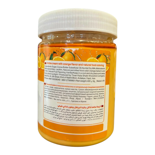 Sun Tivan Orange Cream | 400g | Edible Cream with Orange Flavor
