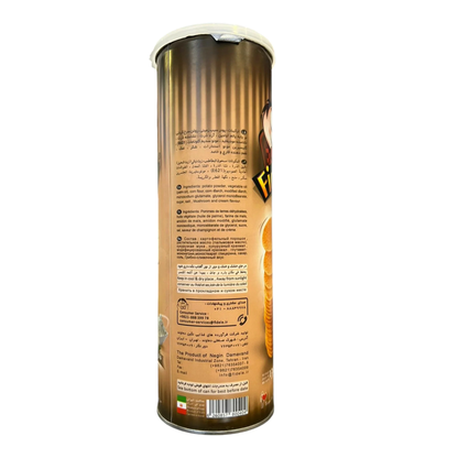 Fidele Mushroom & Cream Stackable Potato Chips | 130g | Reduced Fat