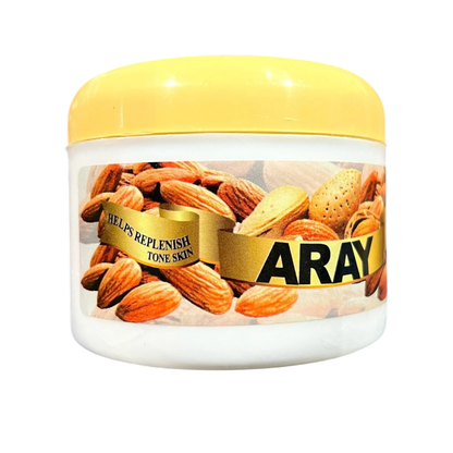 Aray Almond Moisturizing Cream | 210g | Helps Replenish & Tone Skin | ISO Certified | Made in Iran