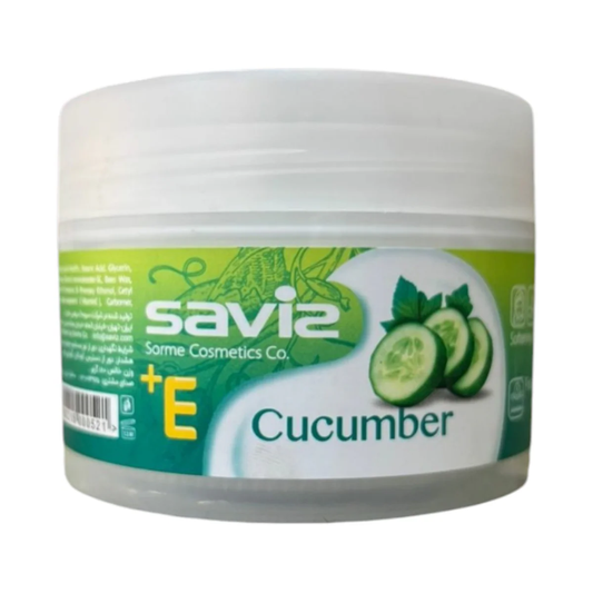 Saviz Cucumber + Vitamin E Hand & Face Softening and Moisturizing Cream | Sorme Cosmetics Co. | Made in Iran