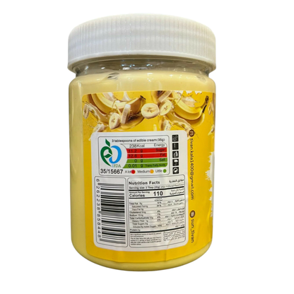 Sun Tivan Banana Cream | 400g | Edible Cream with Banana Flavor