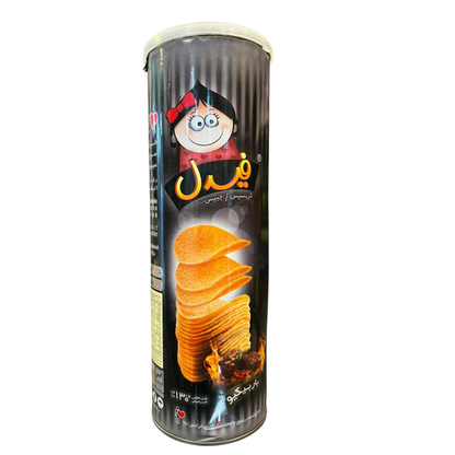 Fidele BBQ Stackable Potato Chips | 130g | Reduced Fat