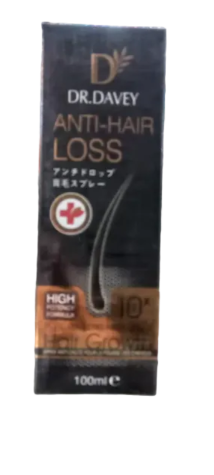 Dr. Davey Anti-Hair Loss Pure Ginseng Hair Growth Spray - 10X Formula - 100ml